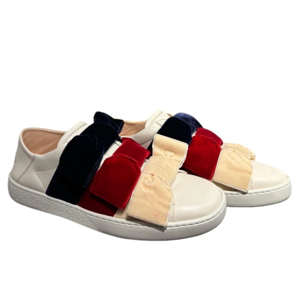 Gucci White Runners, Size 35